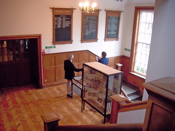 Main staircase of the old building, Farnham College