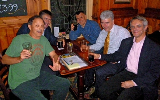 Mike Mehta, Chris Wright, Mark Bravery, Kevin Desmond, John Clarke